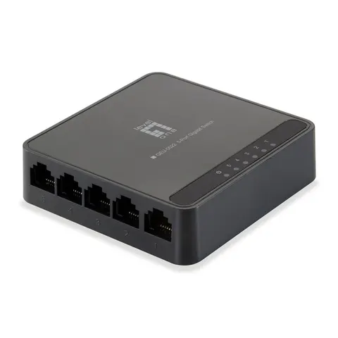 LEVELONE GEU0522 - Switch, 5 puertos, Gigabit Ethernet – imagen 1