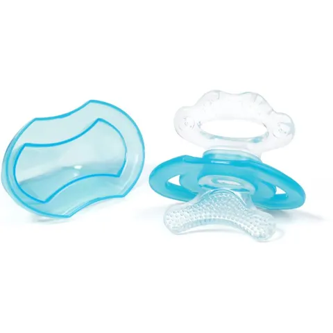 BabyOno Teether bijtring 3m+ Blue 1 st – afbeelding 1