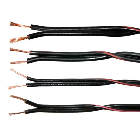 Kabel głośnikowy Cca 0.20mm czarny – zdjęcie 1