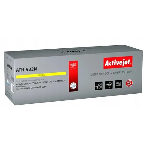 Tóner compatible HP ATH-532N (amarillo) - ACTIVEJET – imagen 1