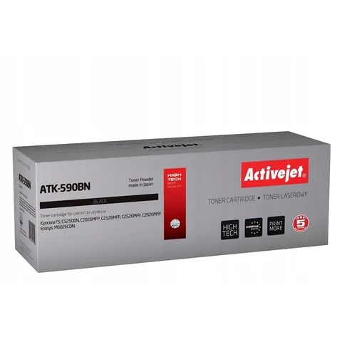 Tóner compatible con Kyocera ATK-590BN (negro) - ACTIVEJET – imagen 1