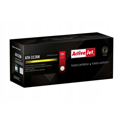 Tóner compatible HP ATH-312AN (amarillo) - ACTIVEJET – imagen 1
