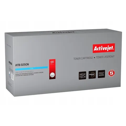 Tóner compatible Brother ATB-325CN (cian) - ACTIVEJET – imagen 1