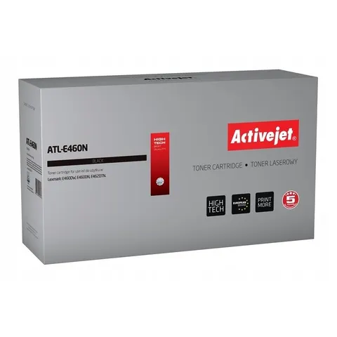 Tóner compatible con Lexmark ATL-E460N (negro) - ACTIVEJET – imagen 1