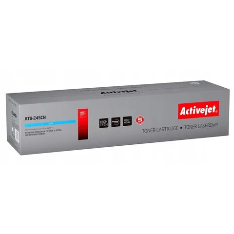 Tóner compatible Brother ATB-245CN (cian) - ACTIVEJET – imagen 1