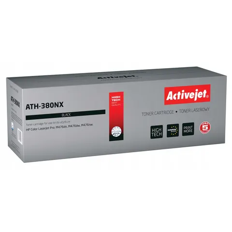 Tóner compatible HP ATH-380NX (negro) - ACTIVEJET – imagen 1