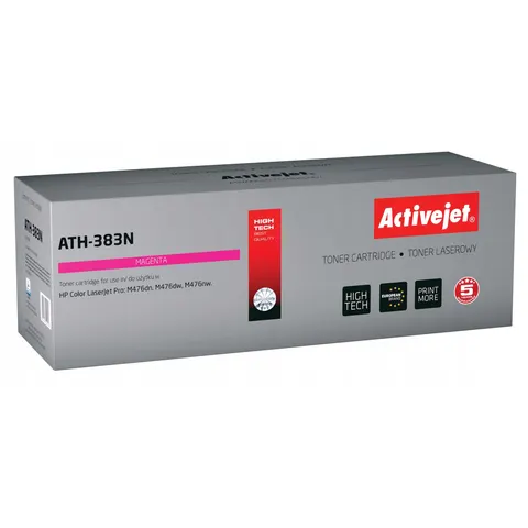 Tóner compatible HP ATH-383N (magenta) - ACTIVEJET – imagen 1