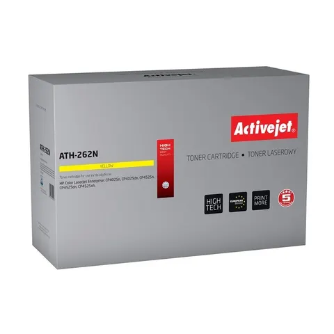 Tóner compatible HP ATH-262N (amarillo) - ACTIVEJET – imagen 1