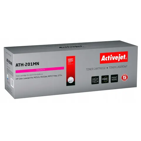Tóner compatible HP ATH-201MN (magenta) - ACTIVEJET – imagen 1