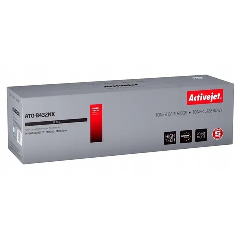 Tóner compatible Oki ATO-B432NX (negro) - ACTIVEJET – imagen 1