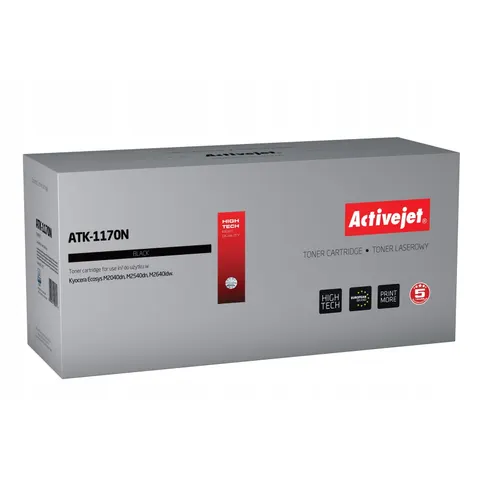 Tóner compatible Kyocera ATK-1170N (negro) - ACTIVEJET – imagen 1