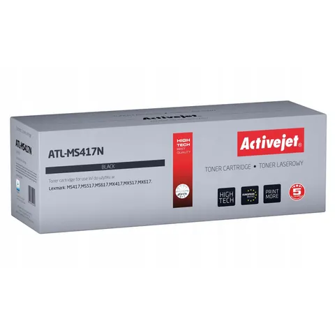 Tóner compatible con Lexmark ATL-MS417N (negro) - ACTIVEJET – imagen 1