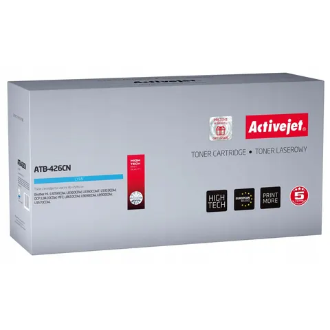Tóner compatible Brother ATB-426CN (cian) - ACTIVEJET – imagen 1