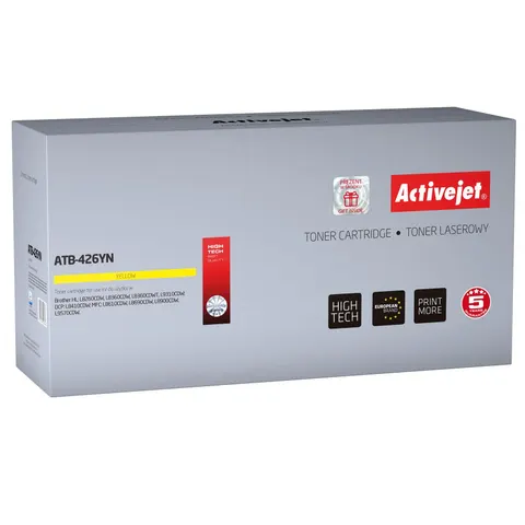 Tóner compatible Brother ATB-426YN (amarillo) - ACTIVEJET – imagen 1
