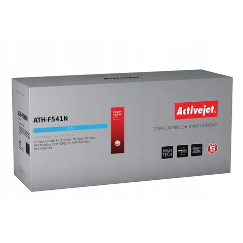 Tóner compatible HP ATH-F541N (cian) - ACTIVEJET – imagen 1