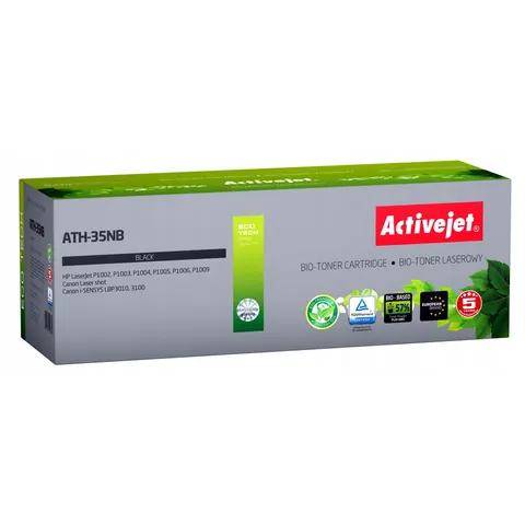 Toner Compatible BIO HP 35A CB435A (Negro) - ACTIVEJET – imagen 1