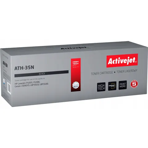 Tóner compatible HP ATH-35N (negro) - ACTIVEJET – imagen 1