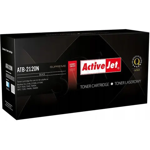 Tóner compatible Brother ATB-2120N (negro) - ACTIVEJET – imagen 1