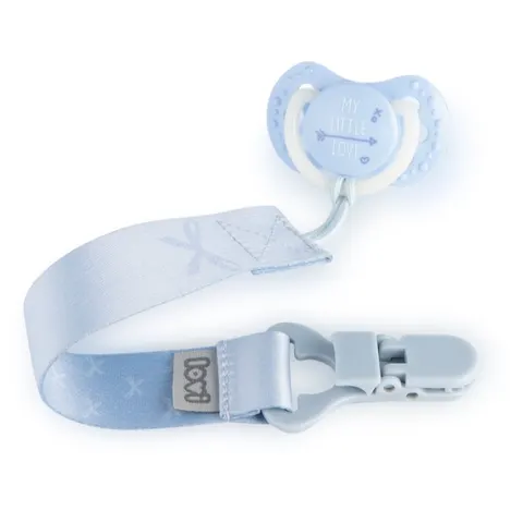 LOVI Baby Shower dummy ribbon Boy 1 pc – image 1
