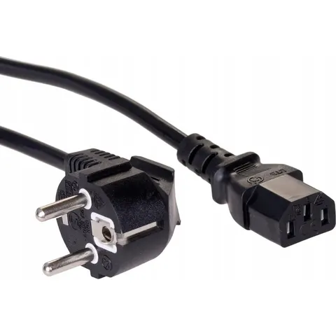 Akyga AK-PC-06C - Stroomkabel - 3-pin - 3m – afbeelding 1