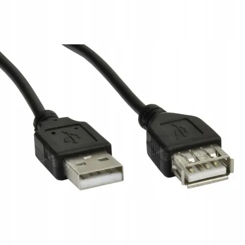 Akyga Verlengkabel Usb A Voor Computer, Laptop, Printer 3M Usb 2 – afbeelding 1