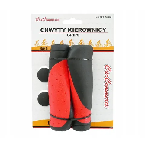 Chwyty rowerowe Carcommerce guma – zdjęcie 1