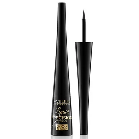 Flüssiger, mattschwarzer Eyeliner – Bild 1