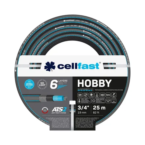Cellfast Tuinslang Hobby 3/4 inch 25 m – afbeelding 1