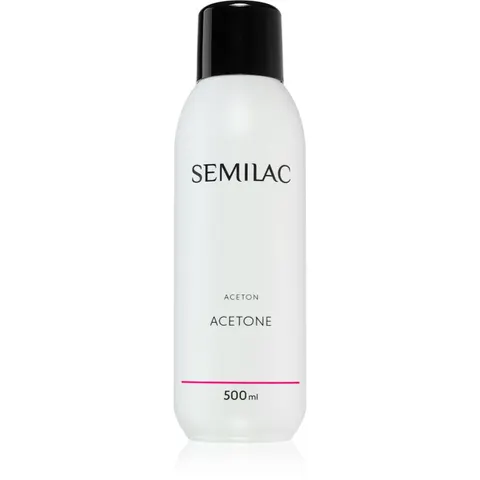 Semilac Acetone Nagellakremover, 500 ml – afbeelding 1