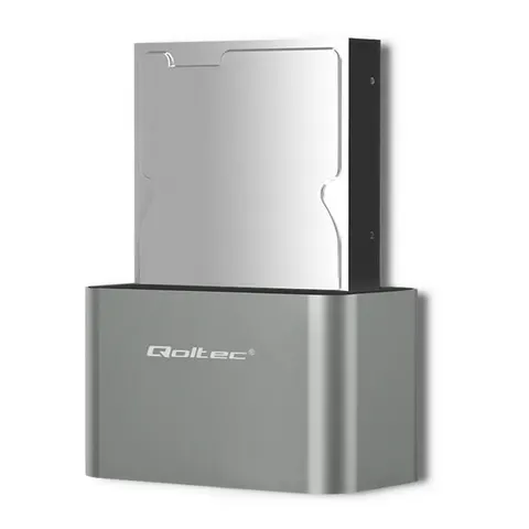Qoltec Stacja dokująca dysków Hdd/ssd – zdjęcie 1