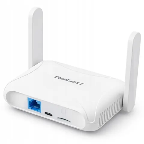 Router Qoltec 4G Lte WiFi6 – zdjęcie 1