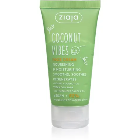 Ziaja Coconut Vibes Face Cream 50ml – imagen 1