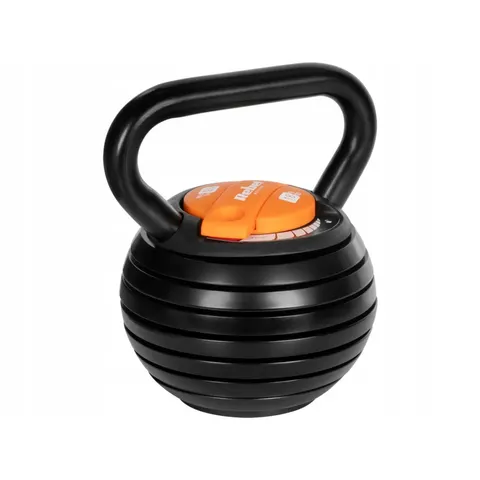 Adjustable Cast Iron Kettlebell 18 kg REBEL ACTIVE – afbeelding 1