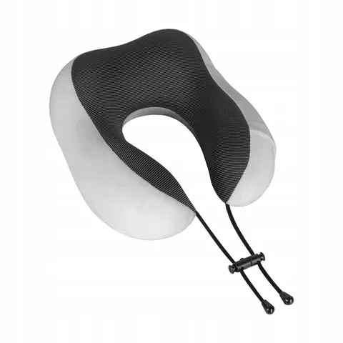 Rebel Active Reiskussen Neksteun Memory Foam Grijs – afbeelding 1