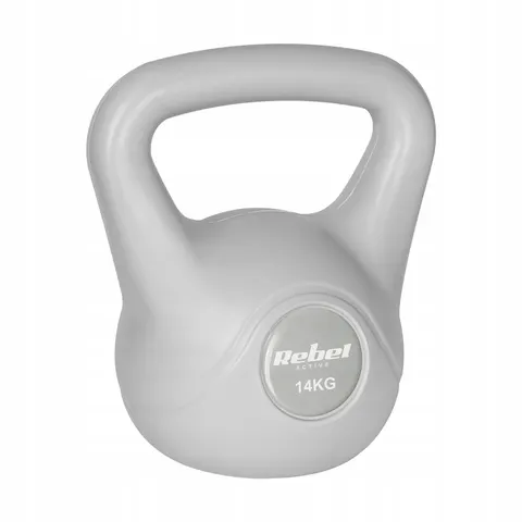 Rebel Kettlebell Active 14 kg, szary – zdjęcie 1