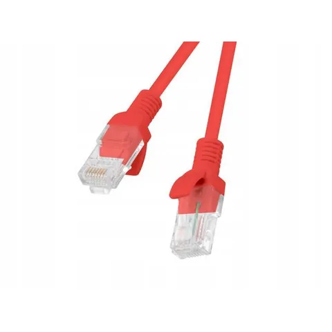 UTP Category 6 Rigid Network Cable Lanberg Red – afbeelding 1