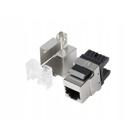 Lanberg - Keystone Module - RJ45 Gniazdo - LSA FTP - Kat.5e – afbeelding 1