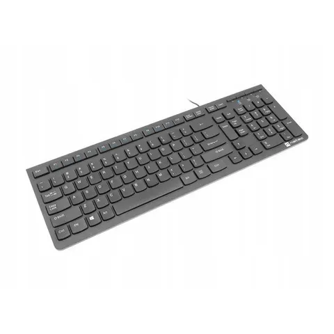Natec - Discus 2 Slim - Keyboard - US Layout - Black – afbeelding 1