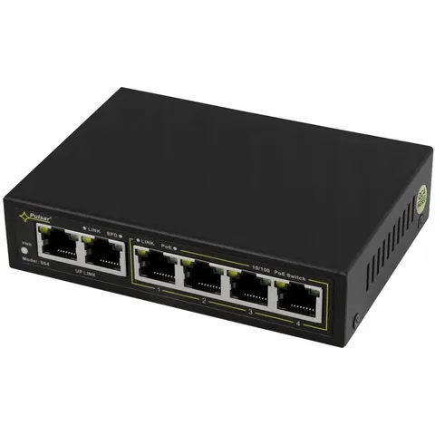 Switch Poe 4+2 Pulsar S64 – zdjęcie 1