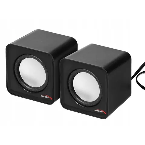 Compacte stereo luidsprekers Audiocore AC870 PC speakers – afbeelding 1