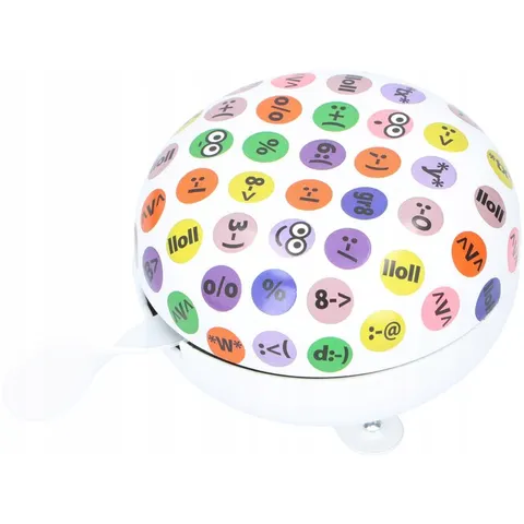 Dzwonek rowerowy Dunlop 1042275 Biały – zdjęcie 1