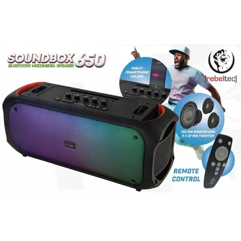 Rebeltec Głośnik Bluetooth Fm/usb SoundBox 650 – zdjęcie 1