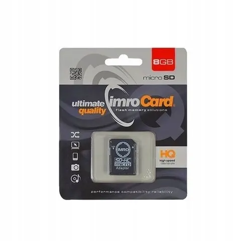 Karta pamięci microSD 8GB Imro adp – zdjęcie 1