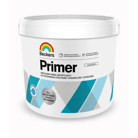 Farba gruntująca DESIGNER PRIMER 3 l BECKERS – zdjęcie 1
