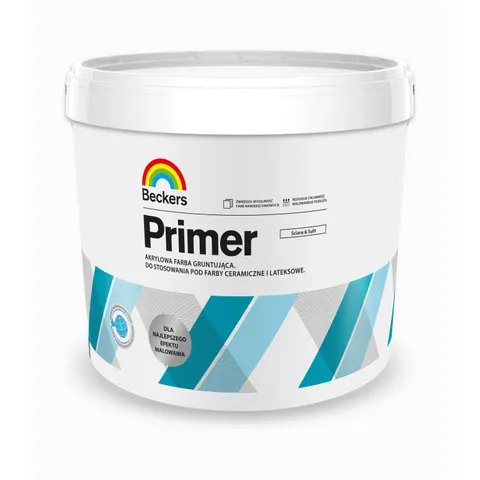 Farba gruntująca DESIGNER PRIMER 10 l BECKERS – zdjęcie 1