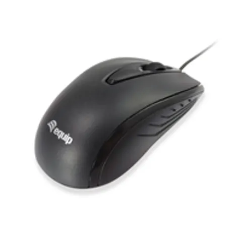 Equip kabelgebundene Maus - USB 2.0 - schwarz – Bild 1
