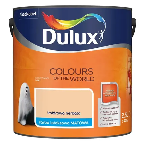 Farba Dulux Kolory Świata imbirowa herbata 2,5 l – zdjęcie 1
