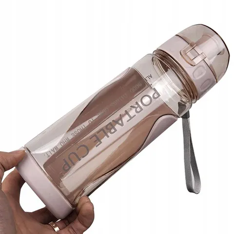 Ecarla bidon na wodę Różowy 600ml BD02 – zdjęcie 1