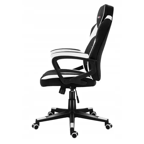Fotel gamingowy Huzaro Force 2.5 White Mesh – zdjęcie 1