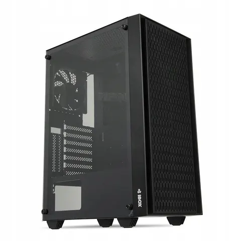 iBox CETUS 903 Midi Tower Zwart – afbeelding 1